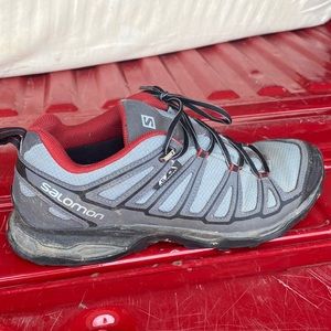 Solomon waterproof hiking X ultra and lots wear left.
